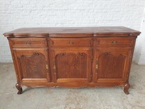 Sideboard Country French Belgium oak 1920