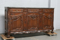 Country French Sideboard (marble top)