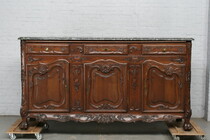Country French Sideboard (marble top)