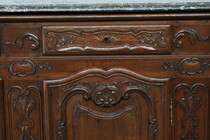 Country French Sideboard (marble top)