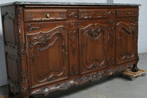 Country French Sideboard (marble top)