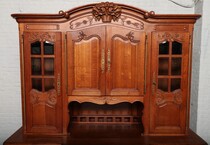 Country French Vaisselier Cabinet