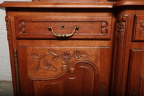 Country French Vaisselier Cabinet