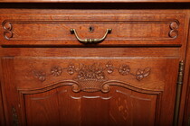 Country French Vaisselier Cabinet