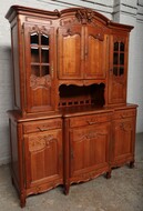 Country French Vaisselier Cabinet