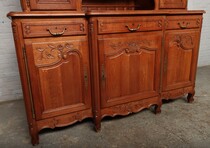 Country French Vaisselier Cabinet