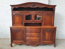 Country French Vaisselier cabinet