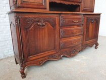 Country French Vaisselier cabinet