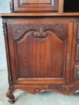 Country French Vaisselier cabinet