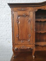 Country French Vaisselier cabinet