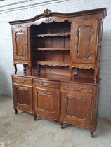 Country French Vaisselier cabinet