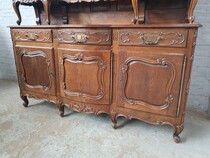 Country French Vaisselier cabinet
