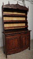 Country French Vaisselier Cabinet