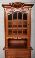 Country French Vitrine (Display Cabinet)