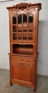 Vitrine (Display Cabinet) Country French France Oak 1920