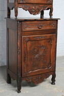 Country French Vitrine (Display Cabinet)