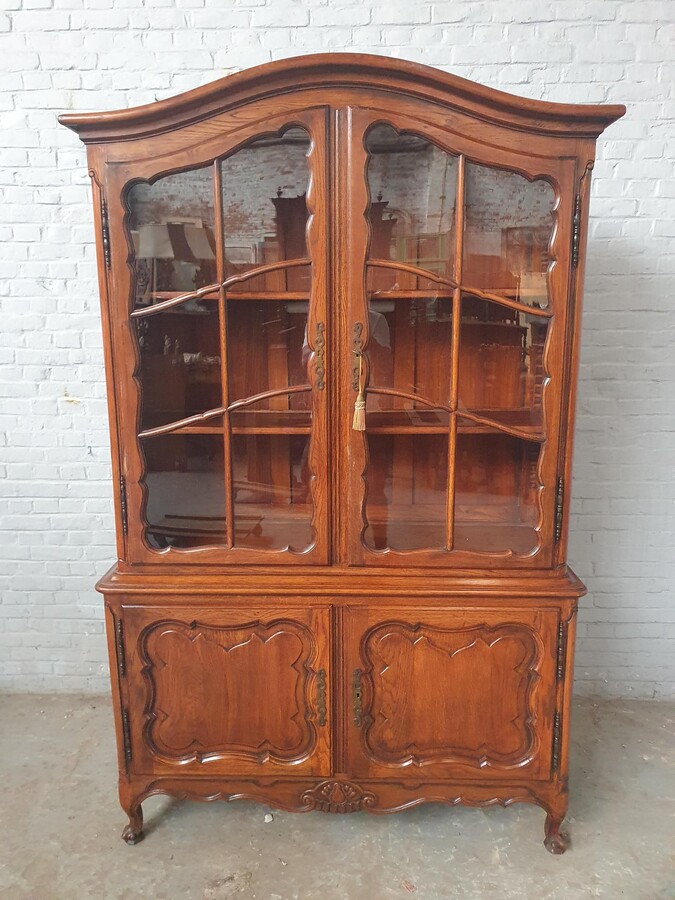 Country French Vitrine (Display Cabinet)