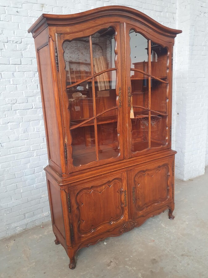 Country French Vitrine (Display Cabinet)