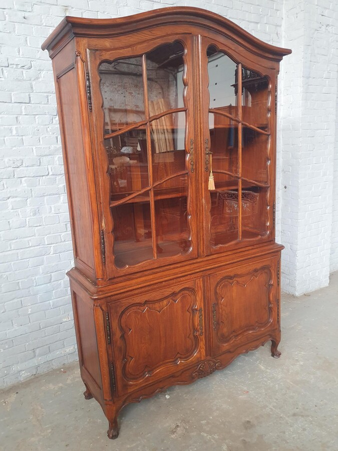 Country French Vitrine (Display Cabinet)