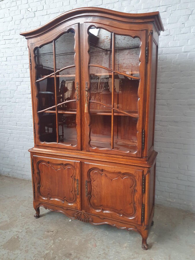 Country French Vitrine (Display Cabinet)
