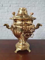Decorative item (Samovar) Belgium Brass 1900