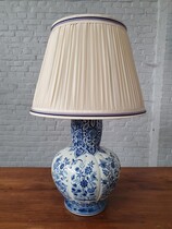 Table lamp (Large) Delft Belgium Porcelain 1950