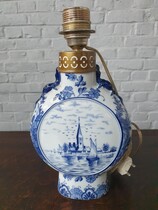 Delft Table lamps (pair)