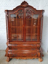 Dutch Chippendale Vitrine (Display Cabinet)