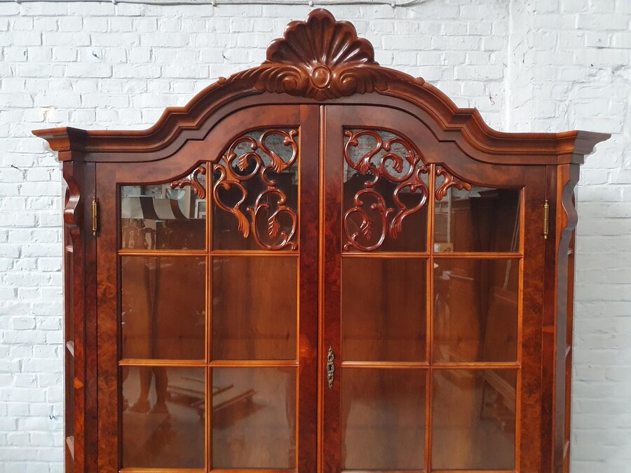 Dutch Chippendale Vitrine (Display Cabinet)