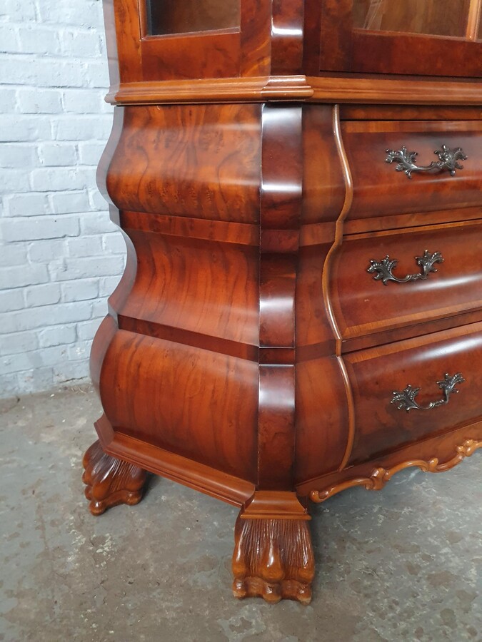 Dutch Chippendale Vitrine (Display Cabinet)