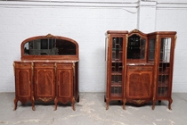 Buffet and server Empire France Mahogany 1920