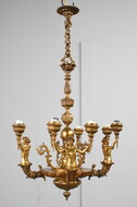 Chandelier Empire France Bronze (solid) 1920