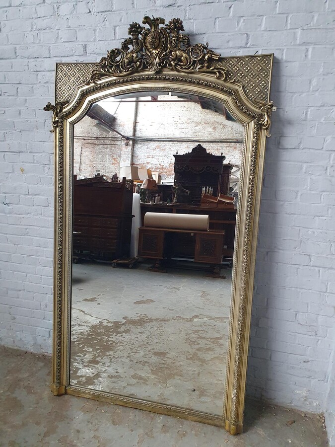 Empire (Napoleon III) Mirror (Beveled)