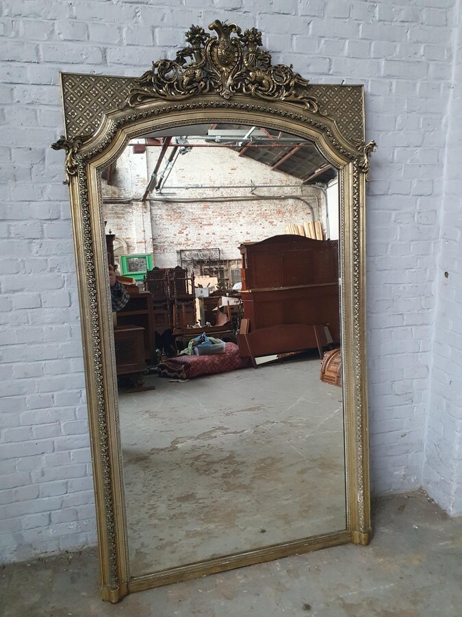 Empire (Napoleon III) Mirror (Beveled)