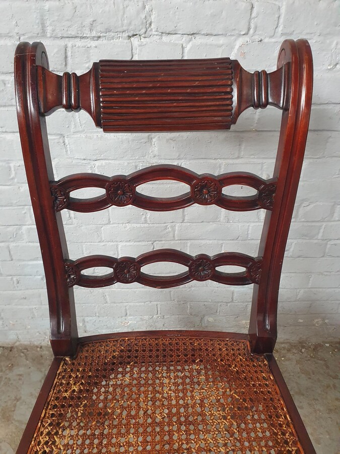 English Large Table + 8 chairs