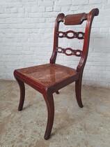 English Large Table + 8 chairs