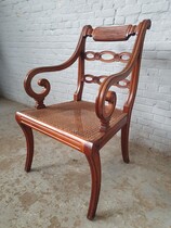 English Large Table + 8 chairs