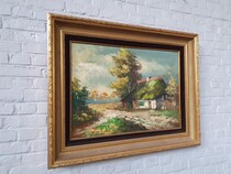 Flemish Painting  (Signed)