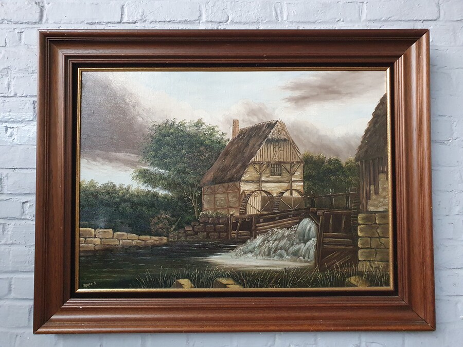 Flemish Painting  (Signed)