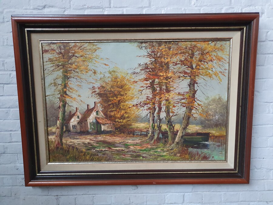 Flemish Painting  (Signed)