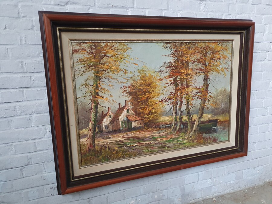 Flemish Painting  (Signed)