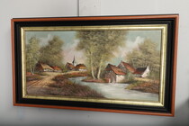 Flemish style Painting (Signed)