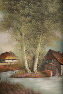 Flemish style Painting (Signed)
