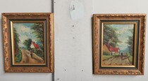 Paintings (Signed) Flemish style Belgium Canvas 1940