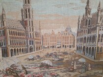 Flemish Tapisserie in Frame