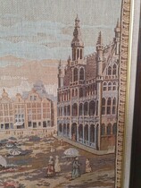 Flemish Tapisserie in Frame