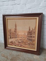 Flemish Tapisserie in Frame