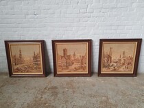 Flemish Tapisserie in Frame