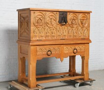 Bar cabinet Gothic Belgium Oak (Solid) 1940