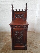 Cabinet Gothic France Oak 1890